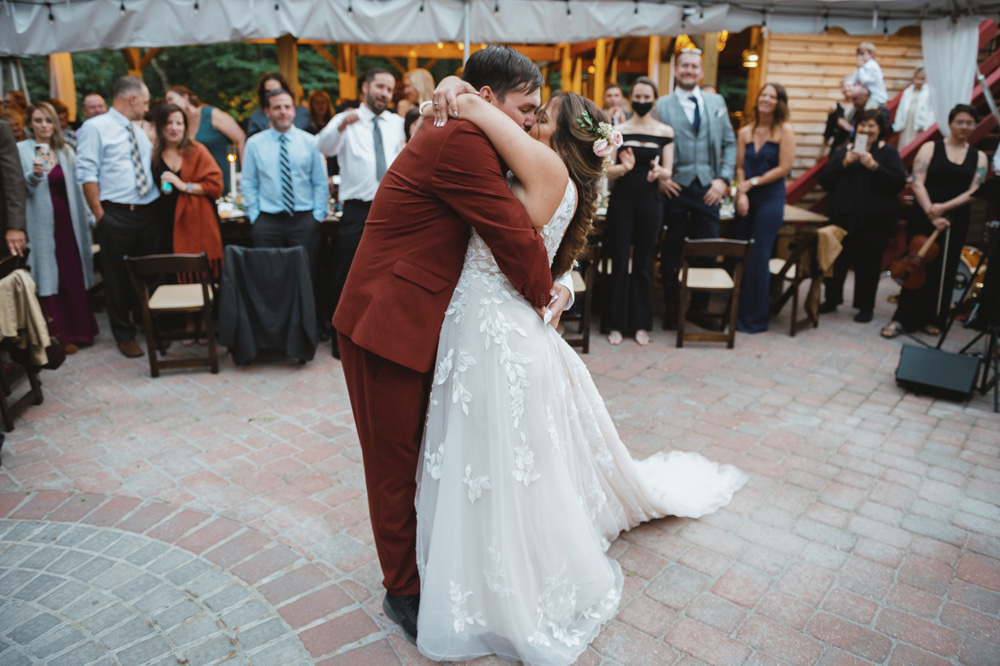 Magnolia Streamside Resort Pocono Wedding Michele and Scott